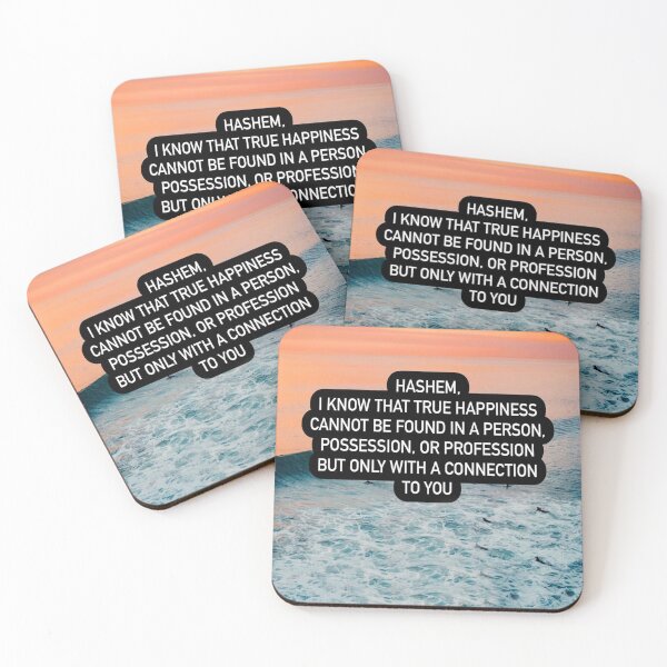 Item preview, Hashem I know that true happiness cannot be found in a person possession of profession but only with a connection to you designed and sold by Stories To Inspire - Motivational Jewish Quotes.