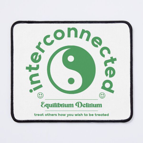 Item preview, Interconnected - Aesthetic Yin Yang designed and sold by NobodysHero.