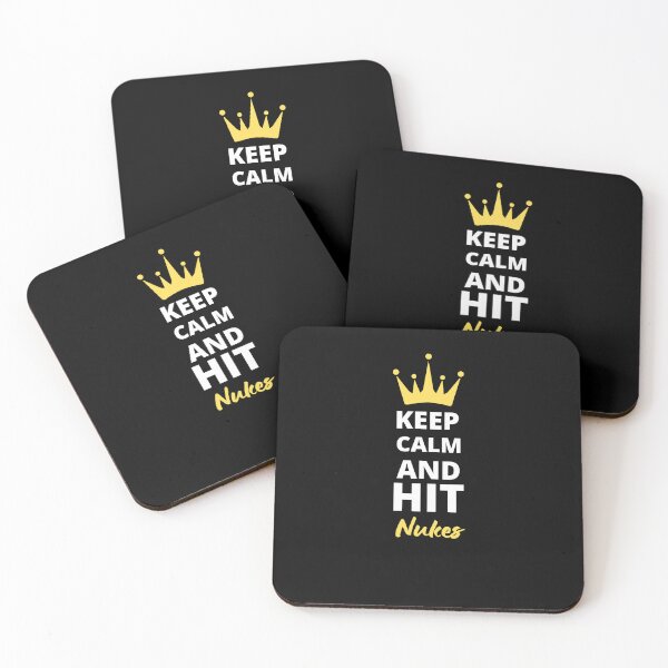 Item preview,  Keep calm and hit nukes designed and sold by Ahmed  Feki.