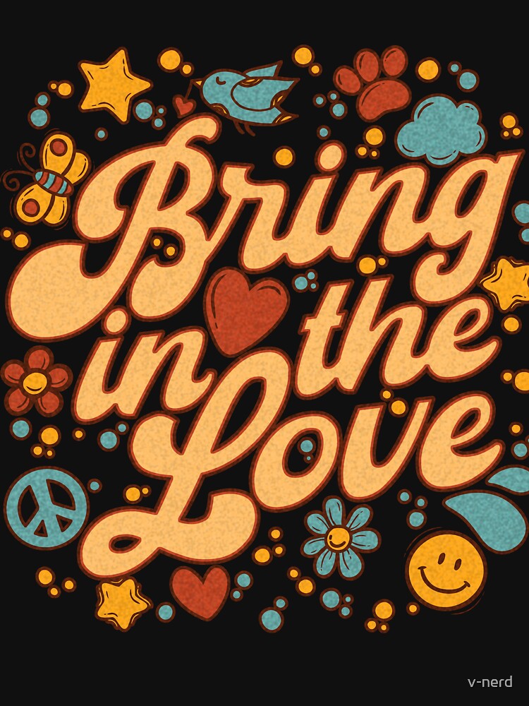 Thumbnail 7 of 7, Essential T-Shirt, Bring in the love designed and sold by v-nerd.