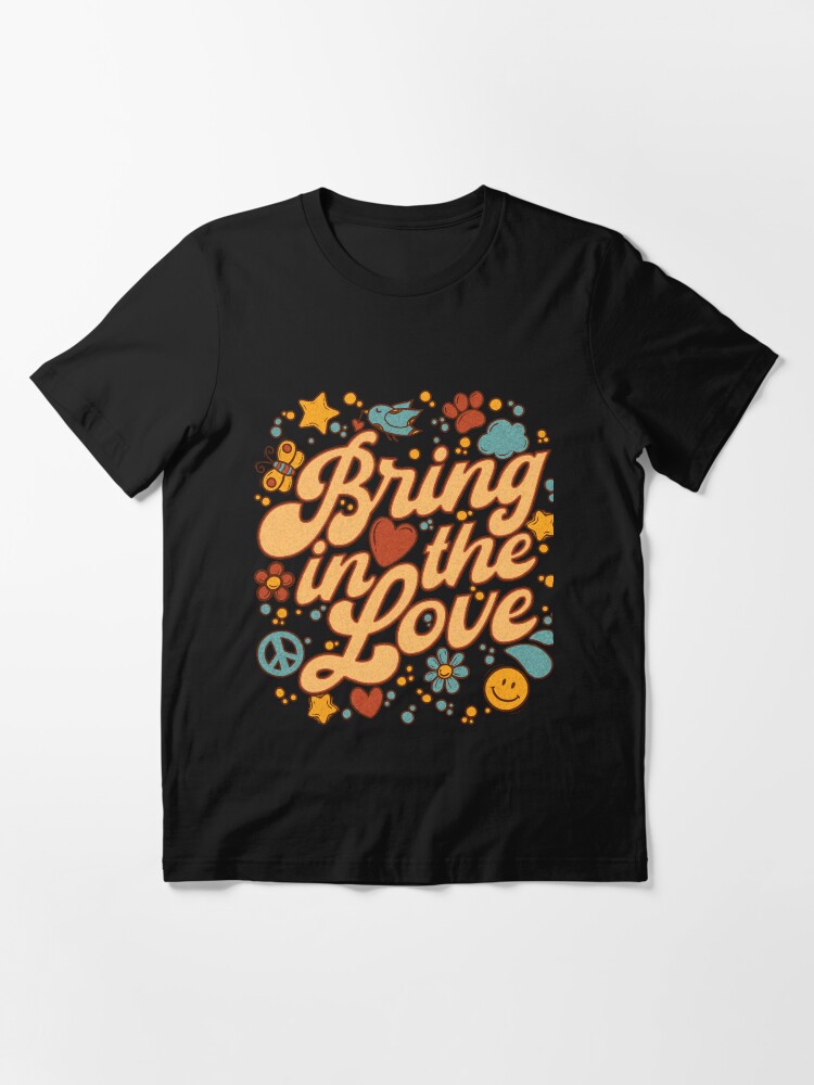 Thumbnail 2 of 7, Essential T-Shirt, Bring in the love designed and sold by v-nerd.