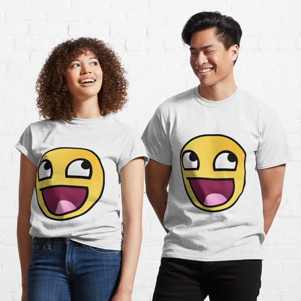 Awesome Face Emoji T Shirt By Edleon Redbubble