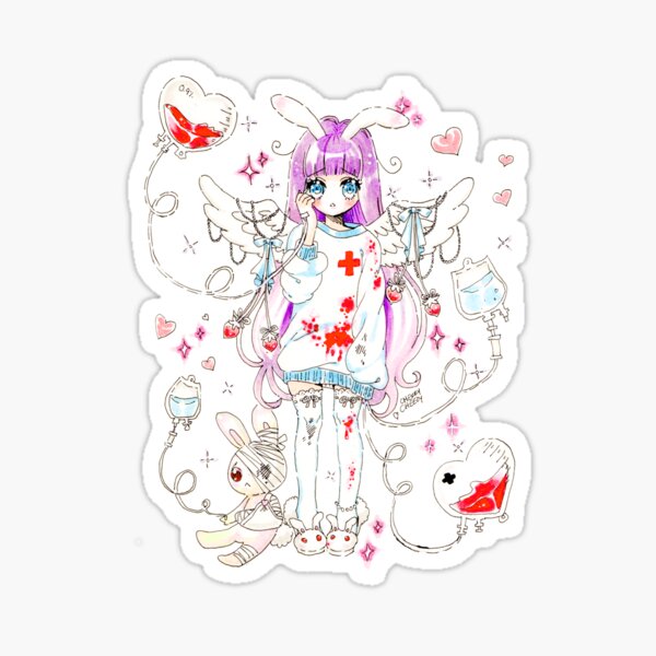 Medic Angel Sticker