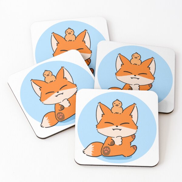 Item preview, Fox and duck designed and sold by watdaFOX.