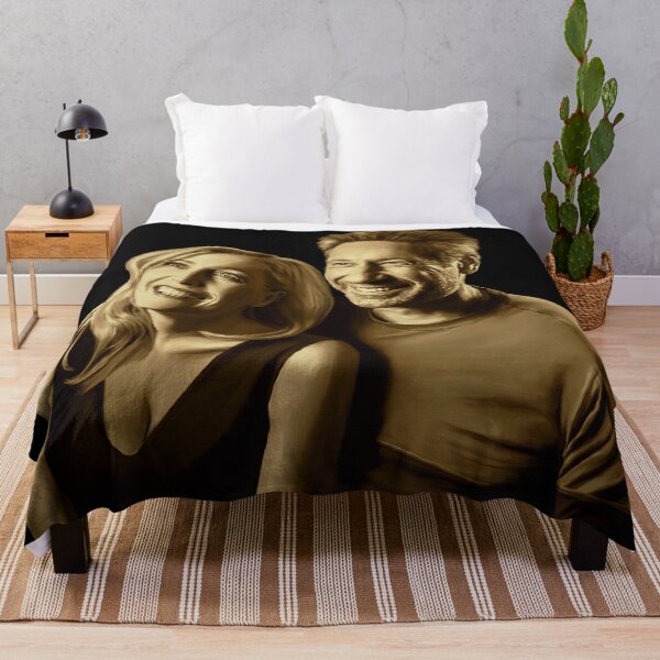 Item preview, A successful old married couple - black background painting designed and sold by altaircolin.