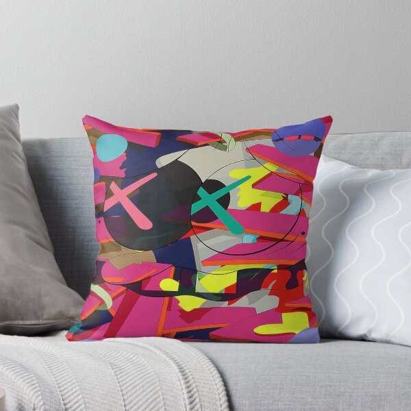 Kaws Pillows & Cushions for Sale | Redbubble