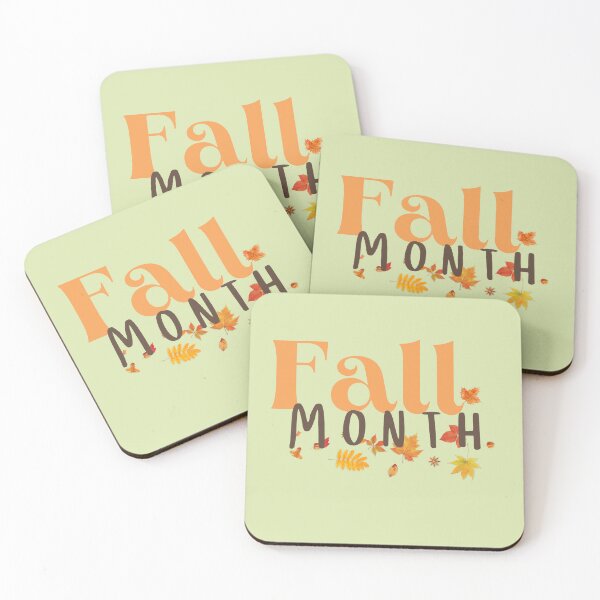 Item preview, Fall Month with Leaves designed and sold by PerezStoreArt.