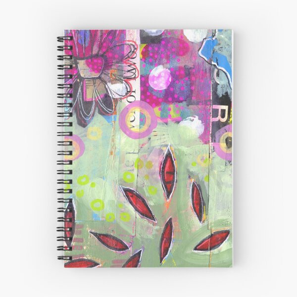 Item preview, Grunge Pink Floral Art Journal designed and sold by Lopsant.