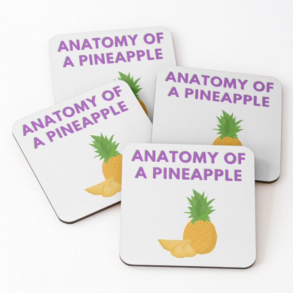 Item preview, Anatomy Of A Pineapple Art Design designed and sold by Ghanshyam butik.