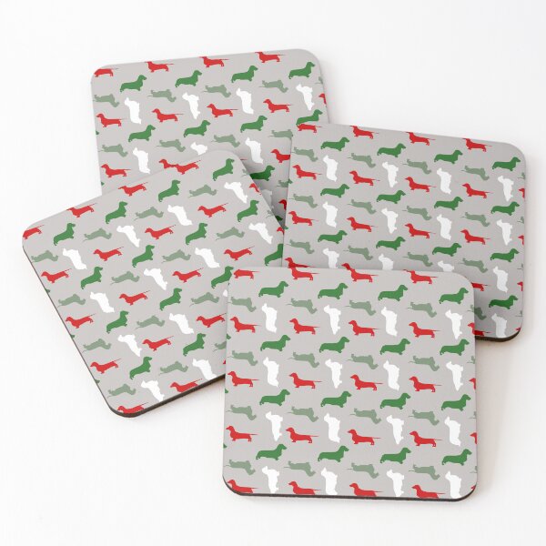 Item preview, "Christmas Ash" - Christmas Dachshund Pattern  designed and sold by CanisPicta.