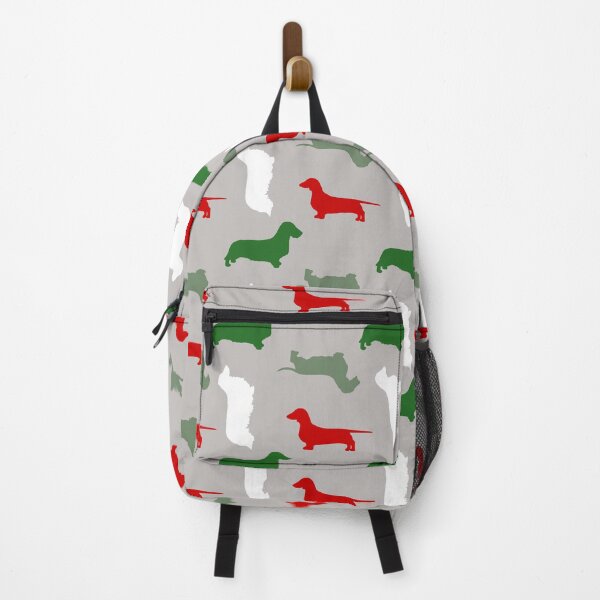 Item preview, "Christmas Ash" - Christmas Dachshund Pattern designed and sold by CanisPicta.