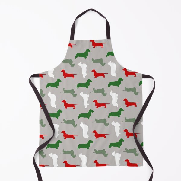 Item preview, "Christmas Ash" - Christmas Dachshund Pattern designed and sold by CanisPicta.