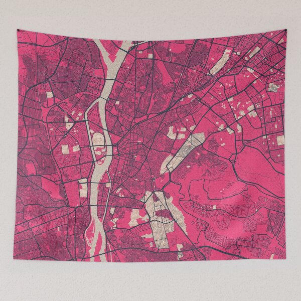 Item preview, Cairo City Map of Egypt - Blossom designed and sold by deMAP.