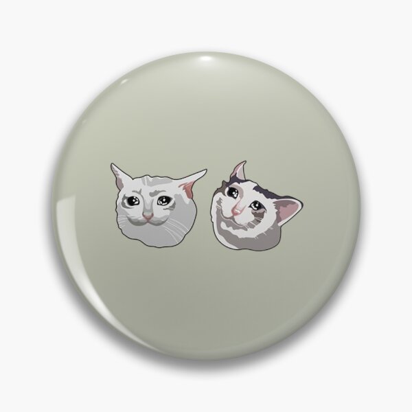 Item preview, cat crying face meme designed and sold by Rosiene88.
