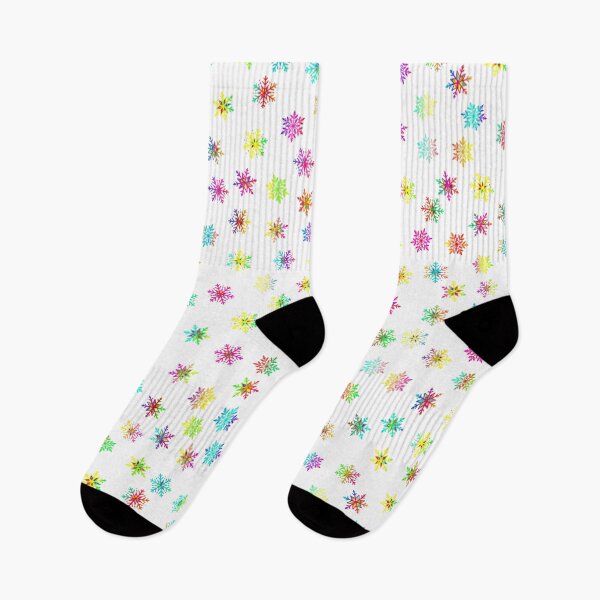 Item preview, Snow Flakes Multicolored Seamless Pattern designed and sold by Vicky021.