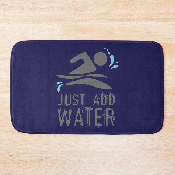 Item preview, Wild open water swimming, winter bathers, surfers.  Just Add Water for swim swimmer lovers. Caroline Laursen original  designed and sold by Caroline Laursen.