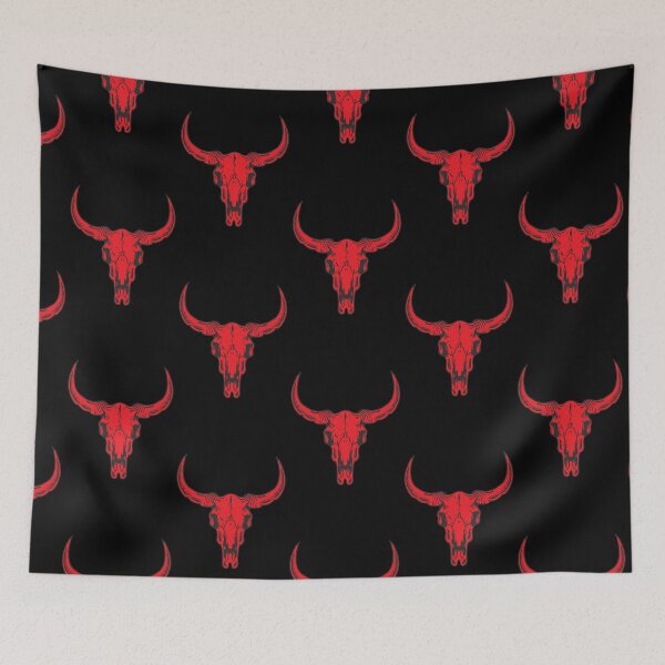 Item preview, Red Bull Skull Design designed and sold by zoripet Store.