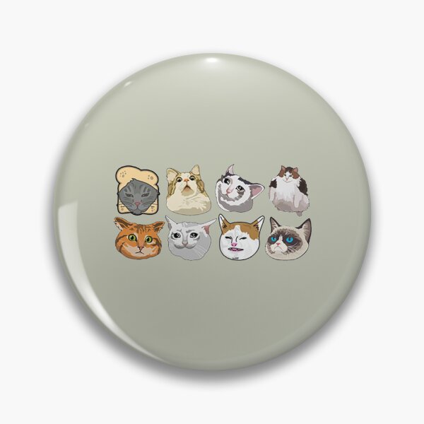 Item preview, Meme Cats face Sticker Pack designed and sold by Rosiene88.