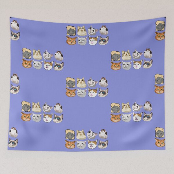 Item preview, Meme Cats face Sticker Pack designed and sold by Rosiene88.