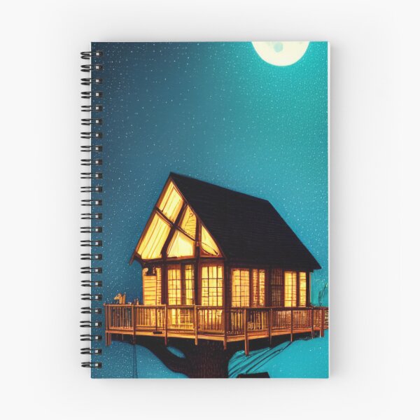 Item preview, Tree house At Night The Moon Shines designed and sold by entrys.