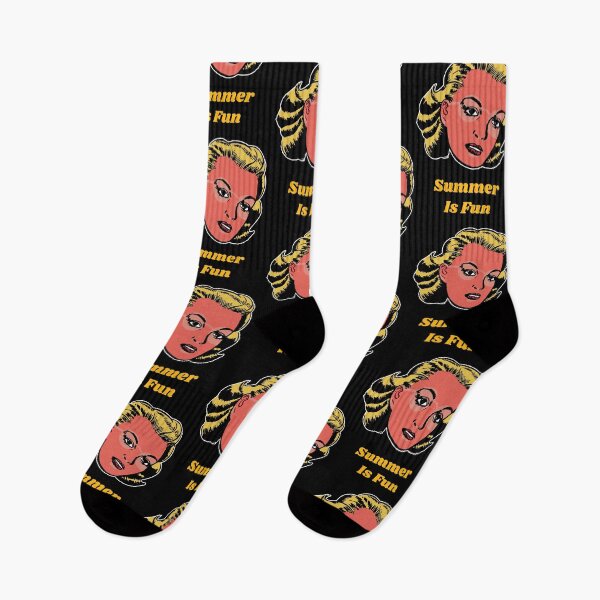 Item preview, 'Summer is Fun' Pinup Girl - Retro Design for T-shirts, mugs, phone cases and other accessories designed and sold by Ridiculam Toga.