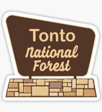 Tonto National Forest Sticker
