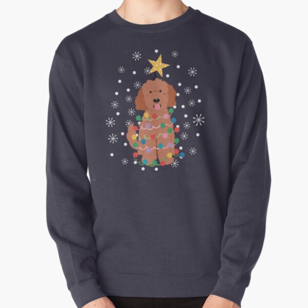 purple golden retriever sweatshirt