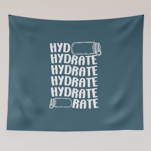 Item preview, While we wait we hydrate|for hydration lovers water designed and sold by Happiness-pills.