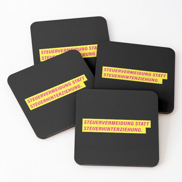 Item preview, TAX AVOIDANCE INSTEAD OF TAX EVASION. - Free Democratic Party design designed and sold by Drecksseite.