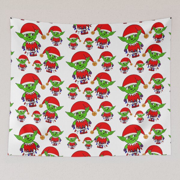 Item preview, Travis the Christmas Elf Santa's Helper designed and sold by FlippinTurtles.