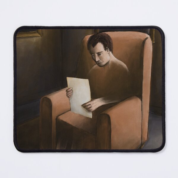 Item preview, Silent-Art man, reading designed and sold by Silent-Art-.
