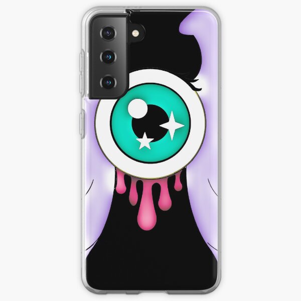 Pastel Goth | Winged Eye | Black Samsung Galaxy Soft Case