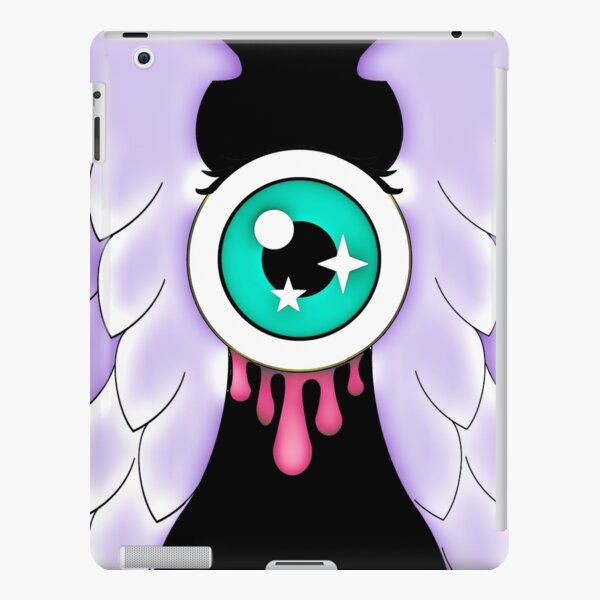 Pastel Goth | Winged Eye | Black iPad Snap Case