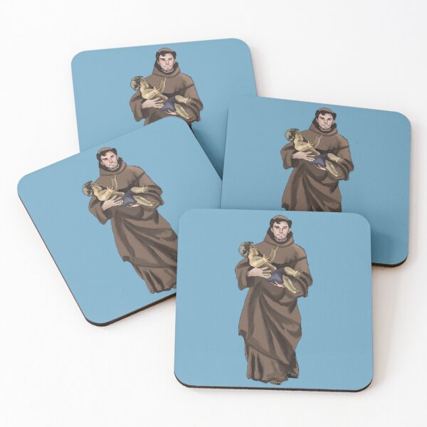 Item preview, Saint Anthony of Padua designed and sold by HappyRandomArt.