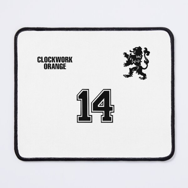 Item preview, Netherlands National Football Team Soccer Retro Clockwork Orange Number 14  designed and sold by MyySTREET86.