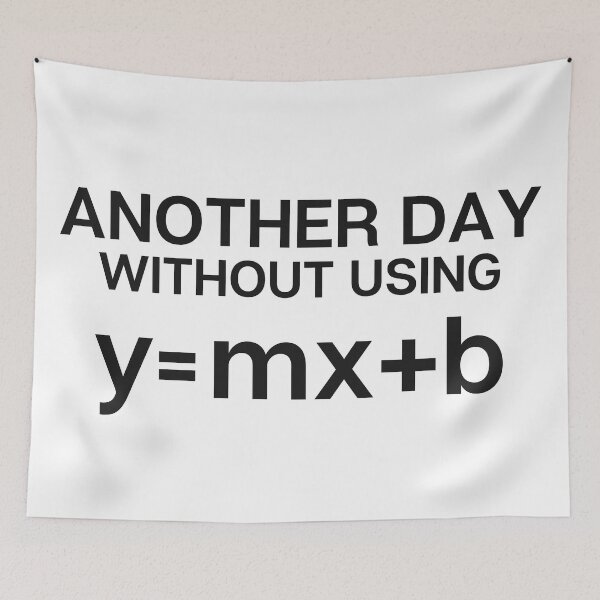 Item preview, Another Day Without Using Highschool Algebra designed and sold by hijackhippo.