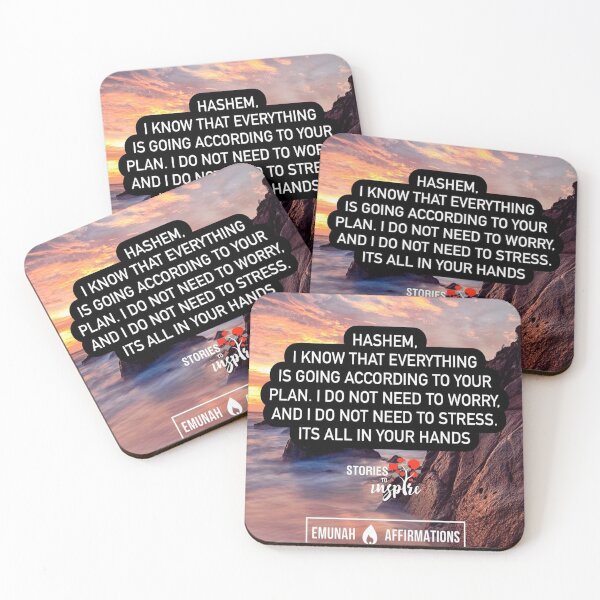 Item preview, Hahsem I know that everything is going according to your plan. I do not need to worry and I do not need to stress its all in your hands designed and sold by Stories To Inspire - Motivational Jewish Quotes.