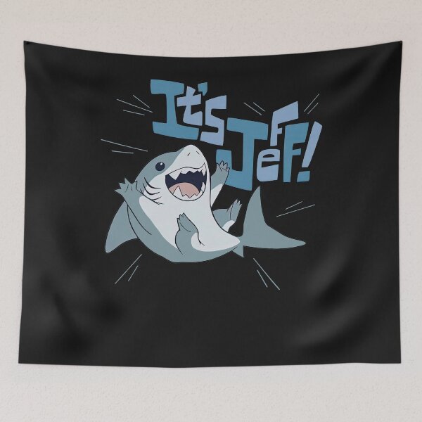 Item preview, It’s Jeff The Landshark designed and sold by ZoraidaLandrua.