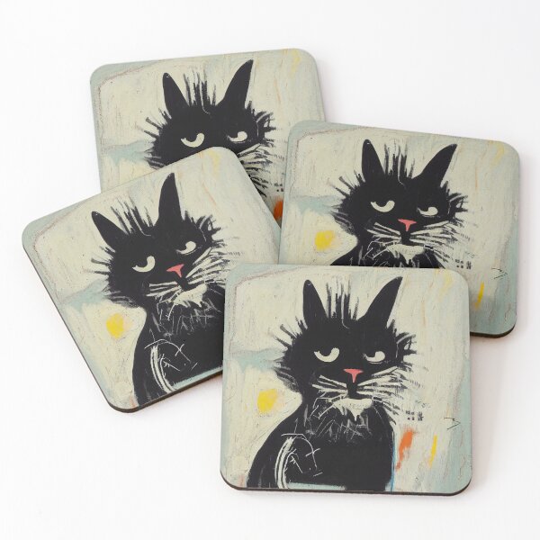 Item preview, Curly Cat #43. Pop-art poster designed and sold by Åveline Dvorak.