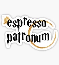 Espresso Patronum Sticker