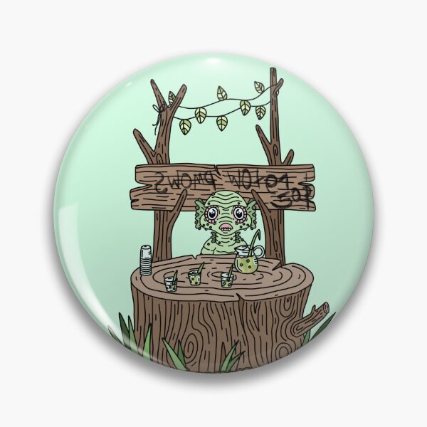 Item preview, Cute Lil’ Creature from the Black Lagoon designed and sold by kirstykartoons.