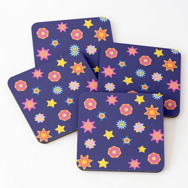 Item preview, Festive colourful stars pattern designed and sold by AusraB.