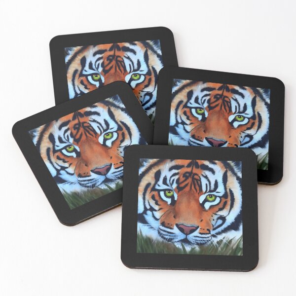 Item preview, Tiger tiger burning bright big cat animal paintings Classic  designed and sold by meallaanezz.