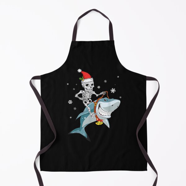 Item preview, Santa Hat Skeleton Riding Shark Funny Christmas T-Shirt designed and sold by DerringerBingha.