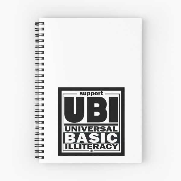 Item preview, Illiteracy | UBI Black designed and sold by agnumasalis.
