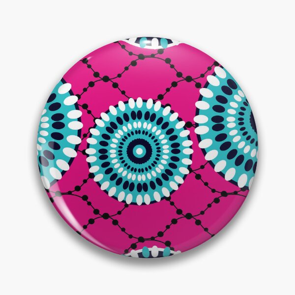 Item preview, African ethnic traditional pink pattern. designed and sold by CuteBeeDesign.
