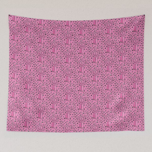 Item preview, Best Mum Rosette (pink leopard print background) designed and sold by Adam Regester.