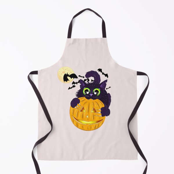 Item preview, Black Cat Moon Bats Witch Hat Pumpkin designed and sold by ZoraidaLandrua.