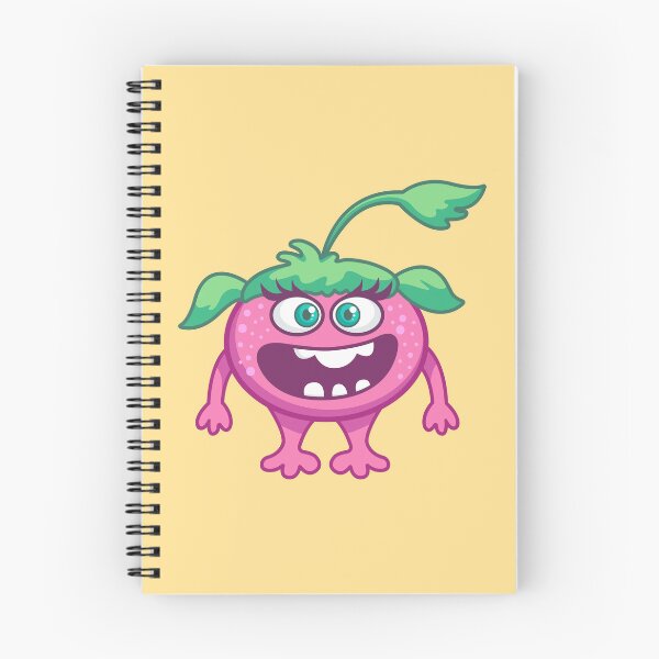 Item preview, cute pink monster female designed and sold by Goba Bali Studio.