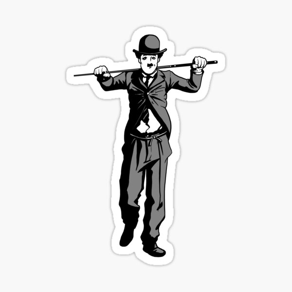 CLOCKWORK CHAPLIN (ZeMiaL) Sticker